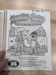 Super Duper Martha Mouse & Baby Bear Preschool Voice Worksheets