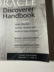 Oracle Discoverer Handbook