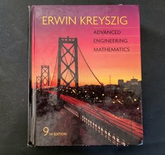 Advanced Engineering Mathematics by Erwin Kreyszig 9e – 2005 Hardcover