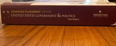 AMSCO AP US Government & Politics 3rd Edition by David Wolfford Paperback