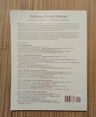Exploring Animal Behaviour Readings from American Scientist 300 Pages
