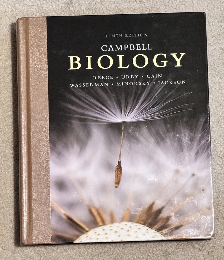 Campbell Biology by Reese, Urry, Cain, Wasserman, Minorsky, Jackson