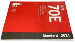 NFPA 70E, Standard for Electrical Safety in the Workplace 2024 Edition Paperback