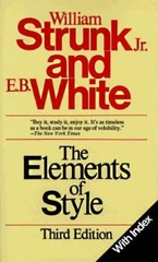 The Elements of Style, Third Edition – Hardcover – ACCEPTABLE