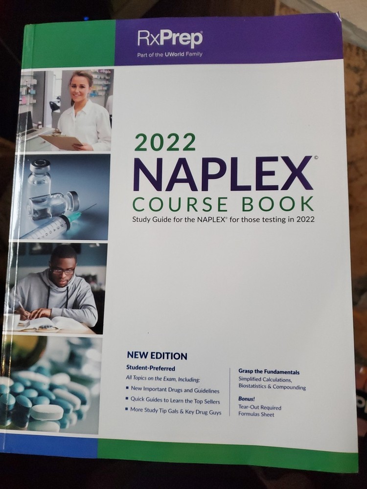 New! RxPrep’s 2022 Course Book for Pharmacist Licensure Exam Preparation