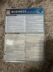 Business Statistics Quick study