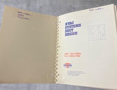 SMACNA HVAC Systems Duct Design 3rd Edition 1990