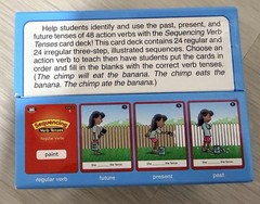 Super Duper Publications Sequencing Verb Tenses Regular & Irregular Verbs