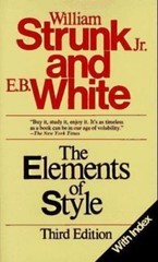The Elements of Style, Third Edition – 0024181900, hardcover, William Strunk Jr