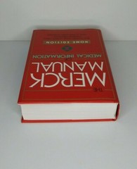 MERCK MANUAL of Medical Information Home Edition HC w/ Dust Jacket 1997
