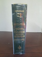 21st Edition Tabers Cyclopedic Medical Dictionary Thumb Indexed Version W/DVD