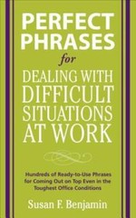 Perfect Phrases for Dealing with Difficult Situations at Work: Hund – VERY GOOD