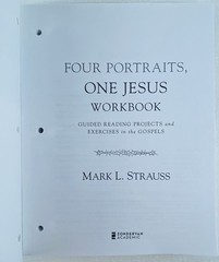 Four Portraits, One Jesus Workbook – 3 Ring Binder Suitable W/ Perforated Pages