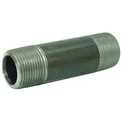 Anvil Beck 3/8 in MPT Black Steel 12 in Nipple 8700138301
