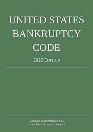 United States Bankruptcy Code; – Paperback, by Michigan Legal Publishing – Good