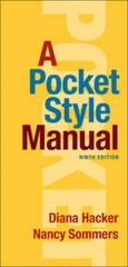 A Pocket Style Manual – Spiral-bound By Hacker, Diana – GOOD