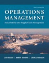 Operations Management : Sustainability and Supply Chain Management 2016