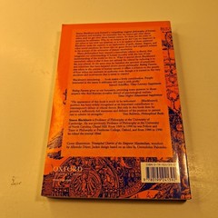 Ruling Passions: A Theory of Practical Reasoning Simon Blackburn Oxford (2000)