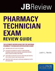 Pharmacy Technician Exam : Review Guide Paperback Judith L. Nevil