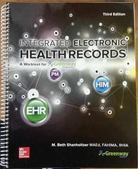A Workbook For: Integrated – Spiral-bound, by SHANHOLTZER BETH M. – Acceptable r