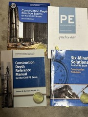 Civil Engineering Reference Manual & Test Prep – 13 Books In All!!!