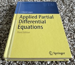 Applied Partial Differential Equations J. David Logan 3rd Ed Springer Hardcover