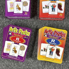Super Duper Articulation Artic Photos Fun Deck R Lot of 2 by Sharon Webber