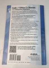 Code of Ethics for Nurses with Interpretive Statements by American Nurses…