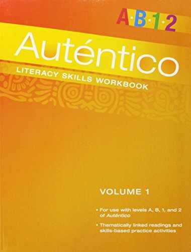 Autentico 2018 Literacy Skills – Paperback, by Savvas Learning Co – Very Good o