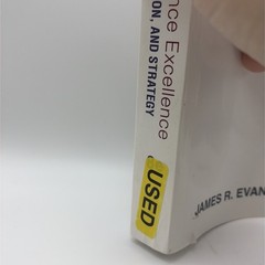 Quality and Performance Excellence by James R. Evans (2016, Trade Paperback,…