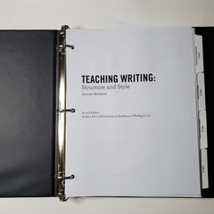 IEW Teaching Writing Structure Style Seminar Workbook 2nd Edition Andrew Pudewa