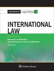 International Law, Keyed to Damrosch, Henkin, Murphy, and Smit