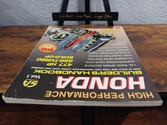 HIGH PERFORMANCE Honda Builders Handbook Vol 1 How to Build & Tune Book Pettitt