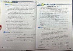 Abeka Grammar Composition II SET worktext quizzes tests teacher key 6th ed READ!