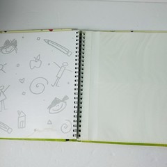 My Second Grade Year Hardcover Spiral Bound School Journal Scrapbook 2002