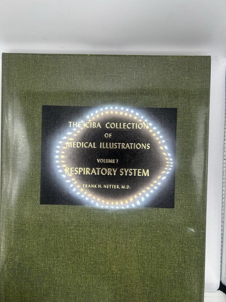 The CIBA Collection Vol 7 Respiratory System Frank H Netter Hardcover New Sealed