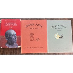Cambridge Latin Course Aesop Today Books Lot Homeschool Classical Education