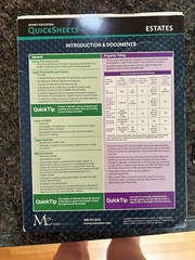 CFP Exam QuickSheets