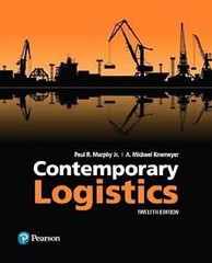 Contemporary Logistics – Hardcover, by Murphy Jr. Paul Knemeyer A. – Good