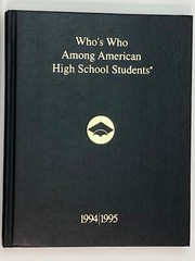 Who’s Who Among American High School Students Lot Of 3 1993-96 Ca. Guam/Samoa HI