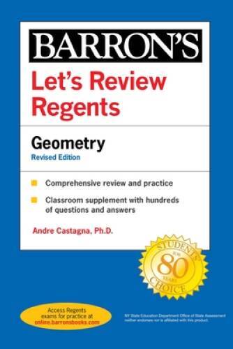 Lets Review Regents: Geometry Revised Edition (Barrons Regents NY) – GOOD