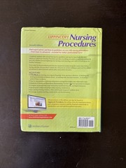 Lippincott Nursing Procedures by Lippincott (2018, Trade Paperback)