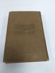 1922 Elementary Home Economics, Cookery, Sewing, Care of the House Hardback Book