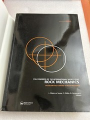 Volume 1 11th Congress Procceedings International Society Rock Mechanics 736 pgs