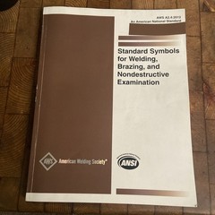 AWS A2.4:2012 Standard Symbols for Welding Brazing and Nondestructive Exam
