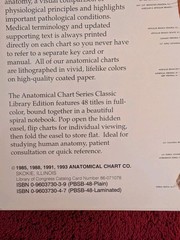 The Anatomical Chart Series Classic Library Edition 11×15 –Laminated Pages