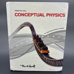 Prentice Hall Conceptual Physics Hardcover Paul G. Hewitt Textbook
