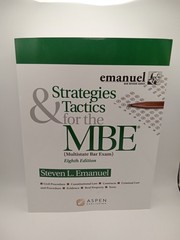 Bar Review Ser.: Strategies and Tactics® for the Mbe® : Multistate Bar Exam