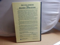 PROCESS DESIGN FOR RELIABLE OPERATIONS By Norman P. Lieberman 1983 Hardcover