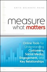 Measure What Matters: Online Tools For Understanding Customers, Social Me – GOOD